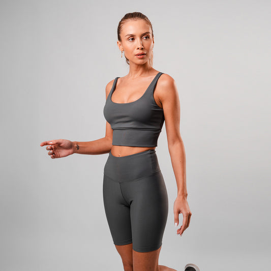 Shorts Basic Biker Stone