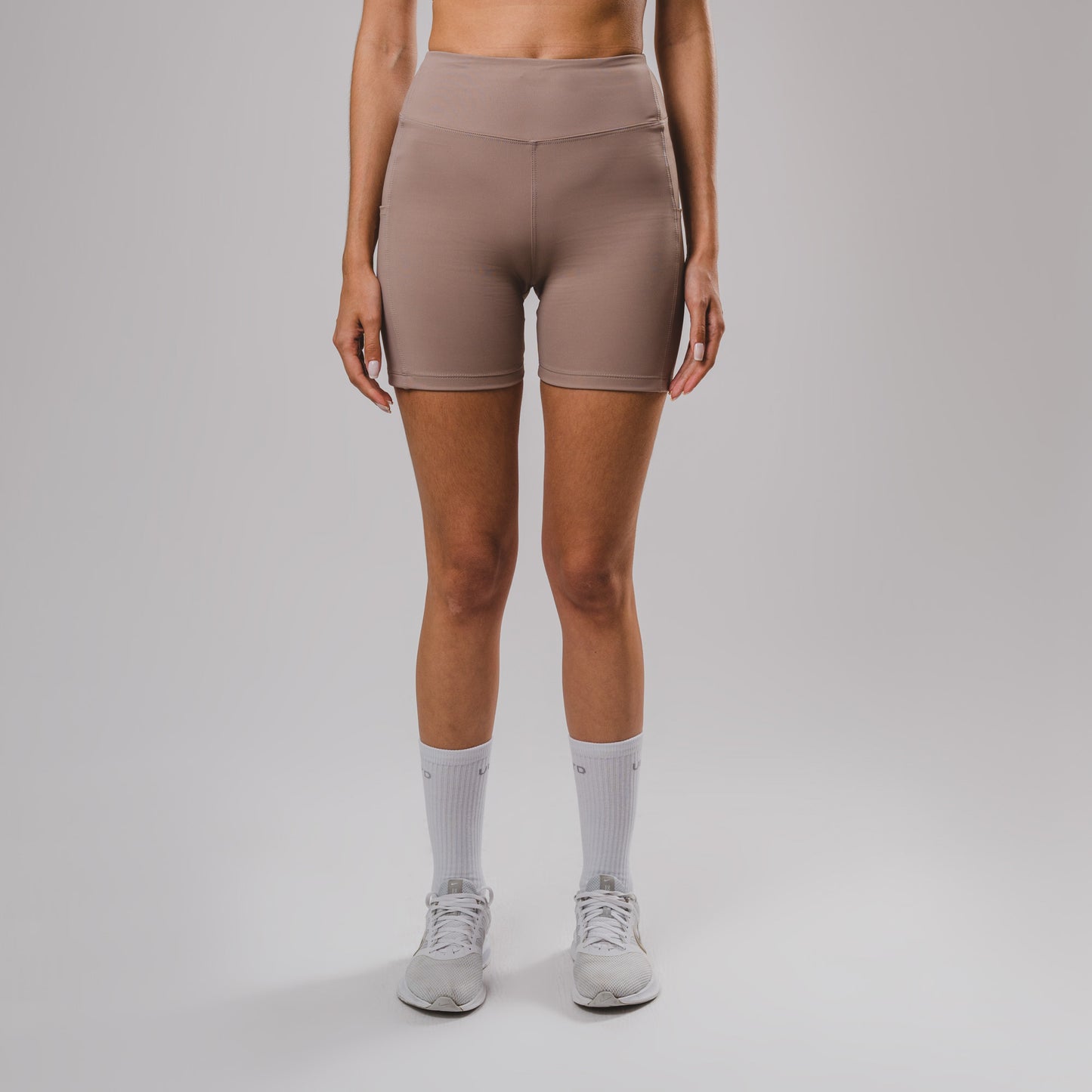Shorts Hyper SidePocket cós-Alto Médio Cream