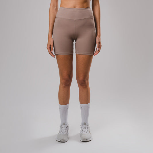 Shorts Hyper SidePocket cós-Alto Médio Cream