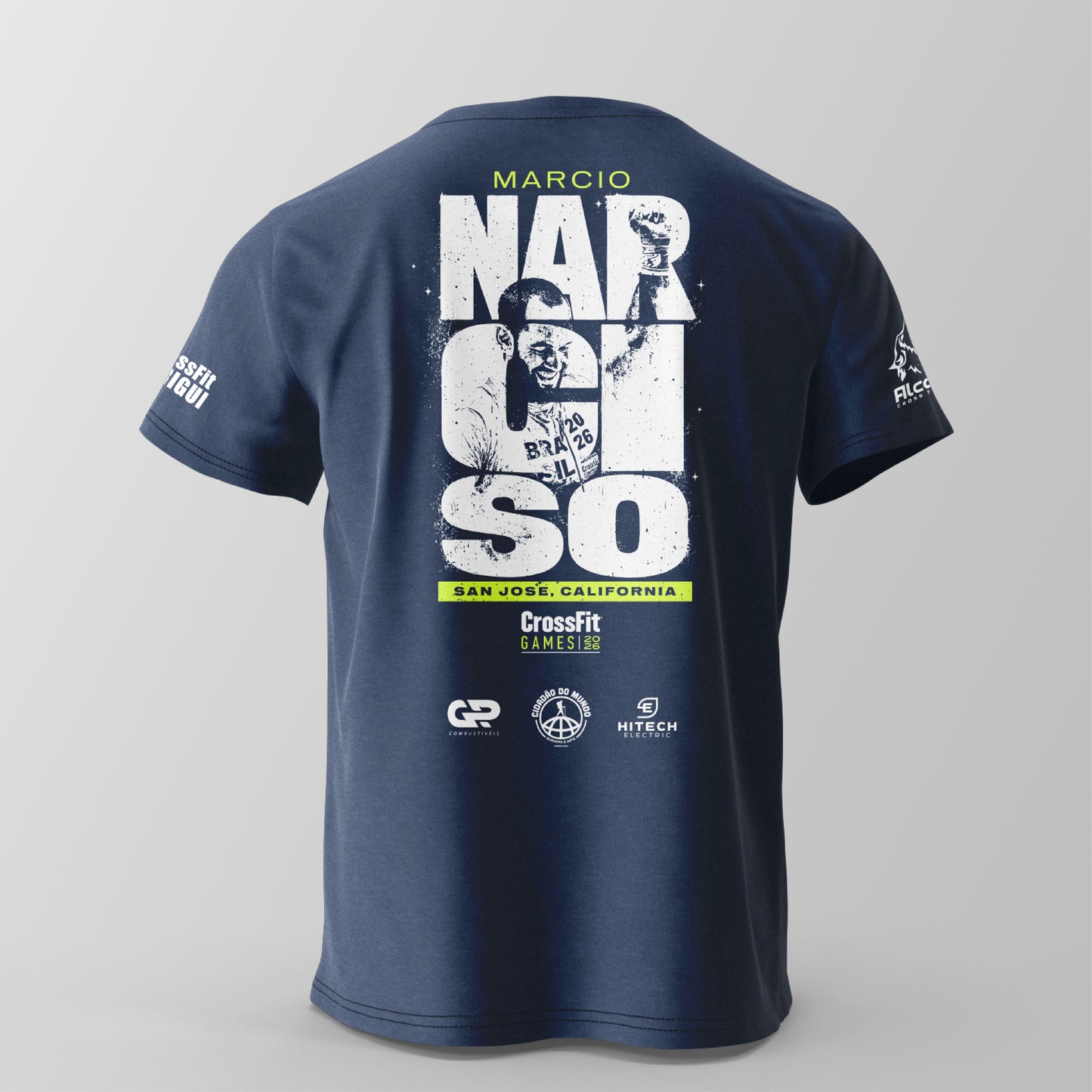 PRÉ-VENDA - Camiseta Road to the Games Narciso 2026 Marinho