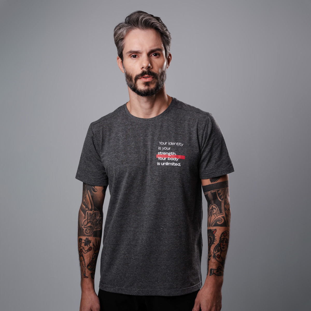 Camiseta Confort ID Gray