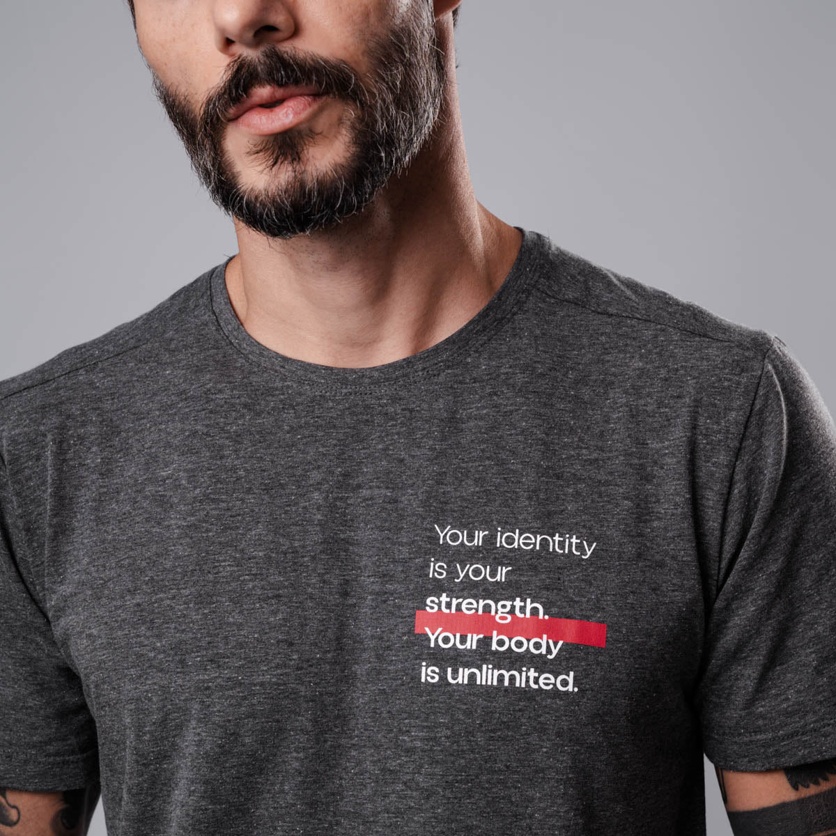 Camiseta Confort ID Gray