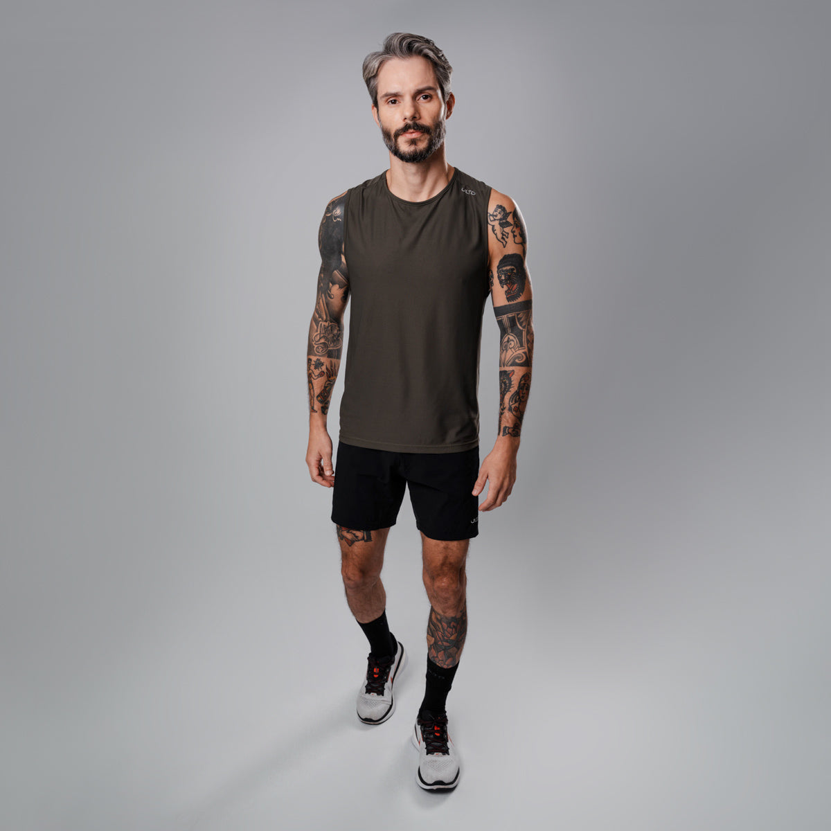 Regata Ultracool Men Tank Olive Green