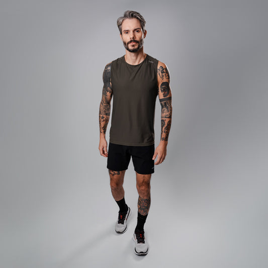 Regata Ultracool Men Tank Olive Green