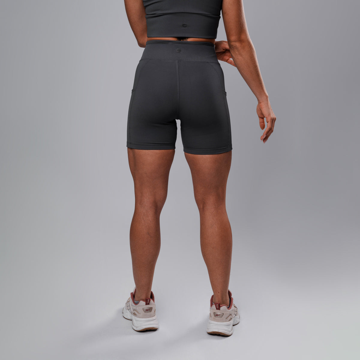 Shorts Hyper SidePocket cós-Alto Médio Stone