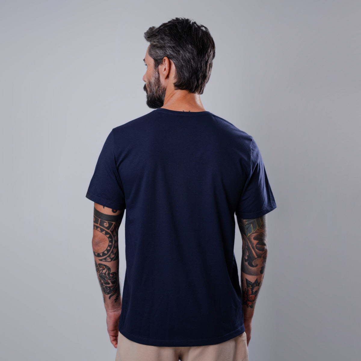 Camiseta Confort Essential Navy Blue