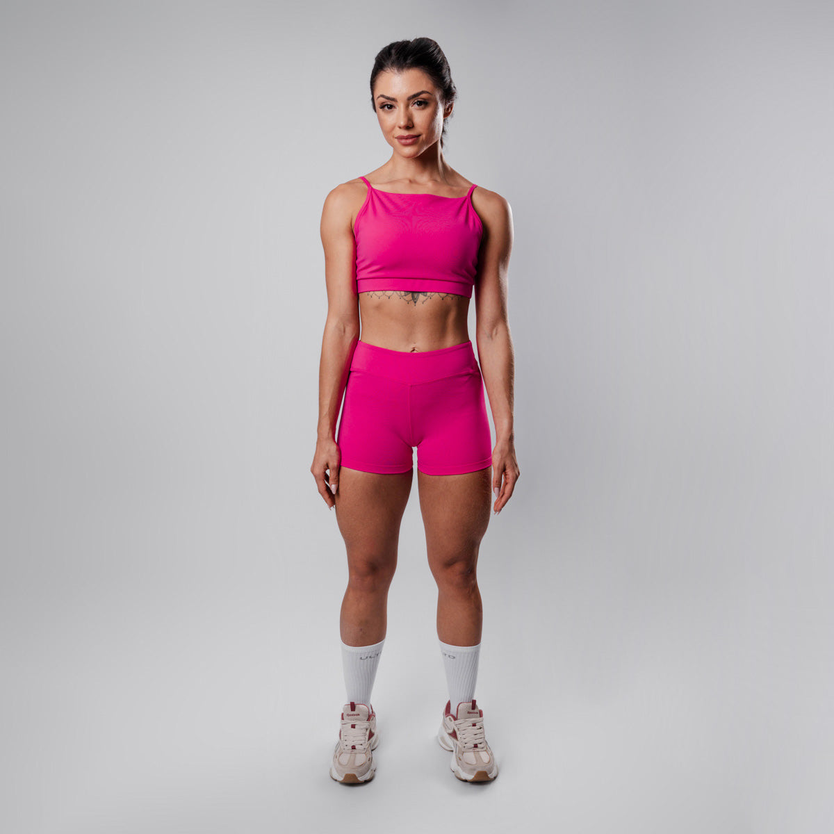 Shorts Hyper Essential cós-Médio Curto Hot Pink
