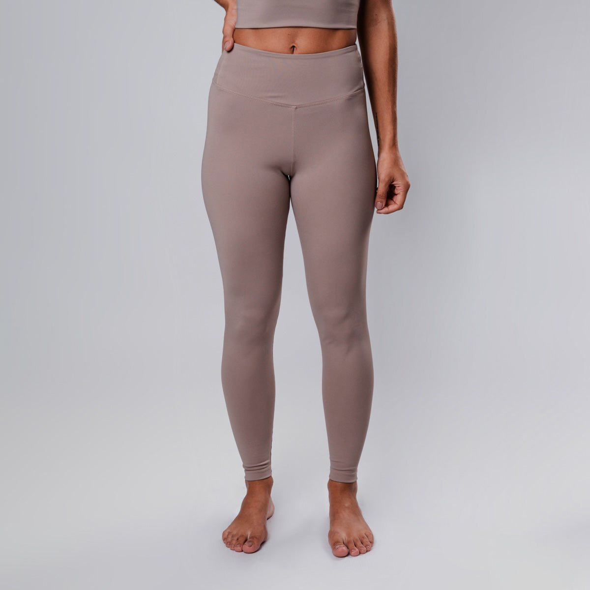 Legging Hyper Essential cós-Alto Cream