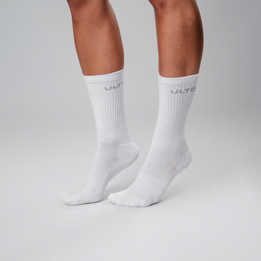 Meia Unisex Cano Médio ULTD Branca