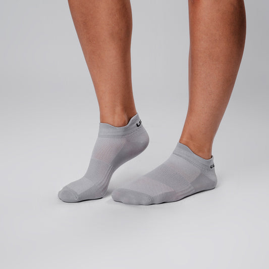 Meia Cano Baixo Dry Cinza
