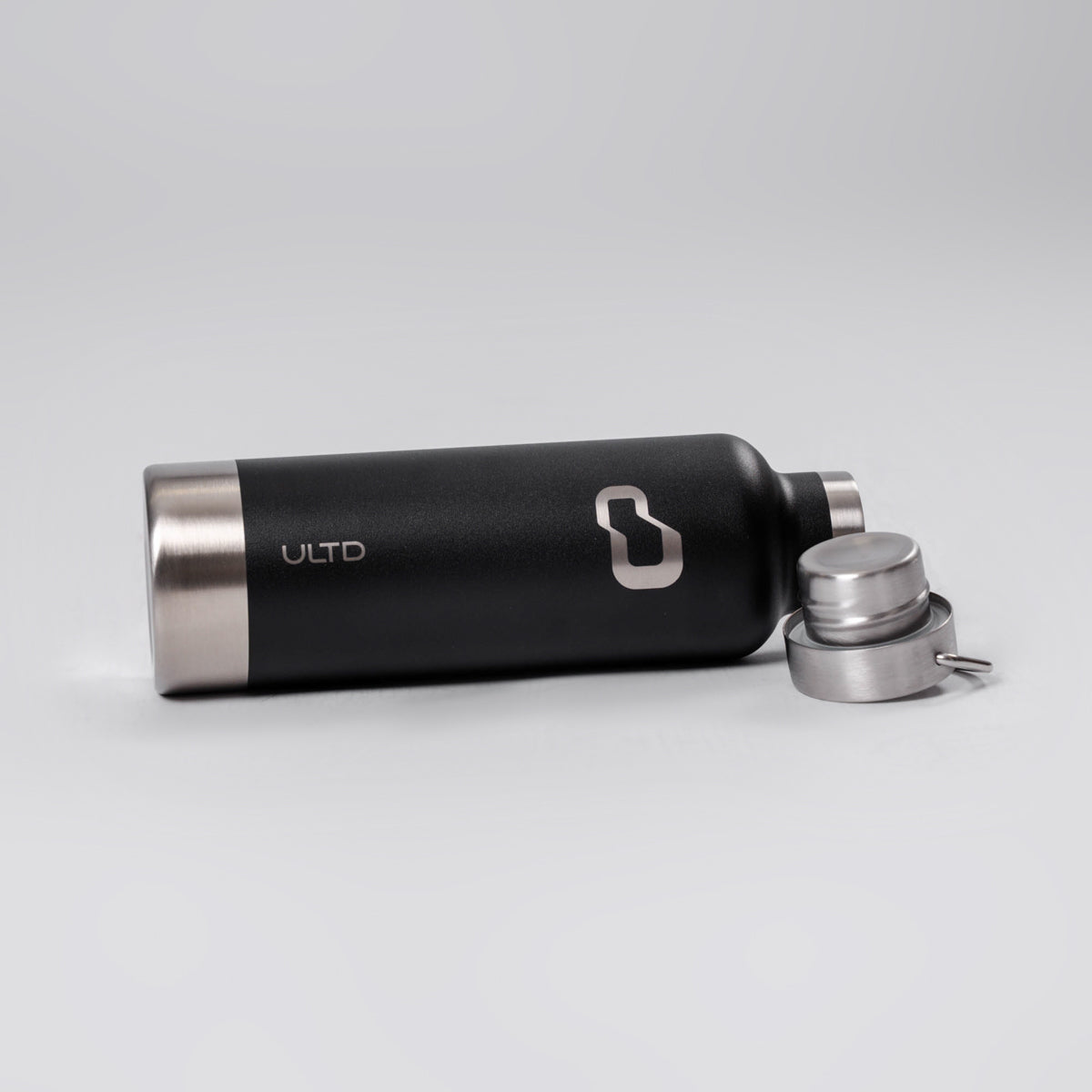 Garrafa Térmica Aço Inox First Preto ULTD
