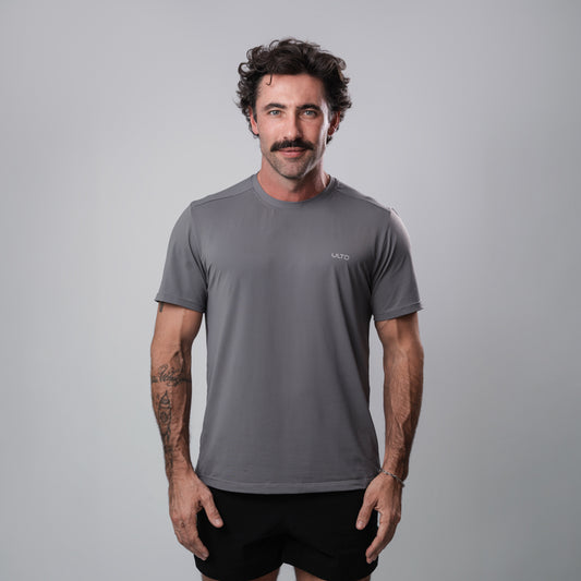 Camiseta Masc Runltd Dark Gray