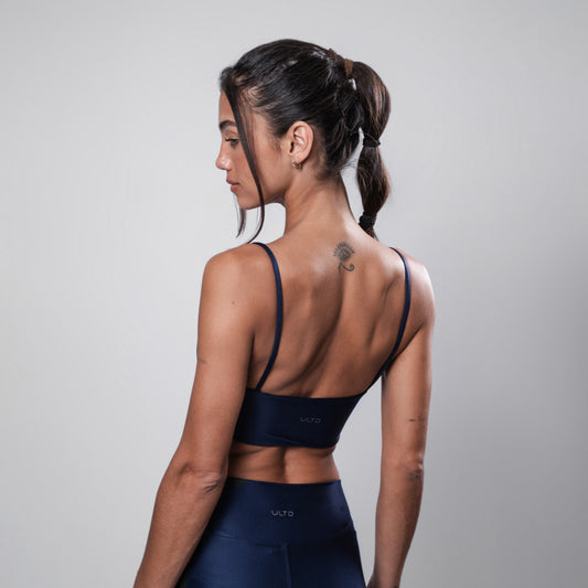 Top Atletika Alcinha Navy Blue