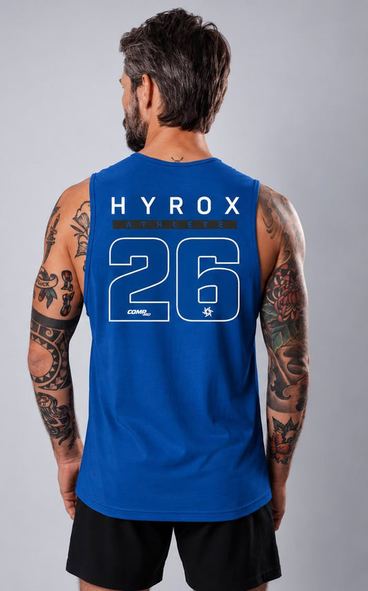 Regata Tank Ultracool Hyrox Personalizada Blue