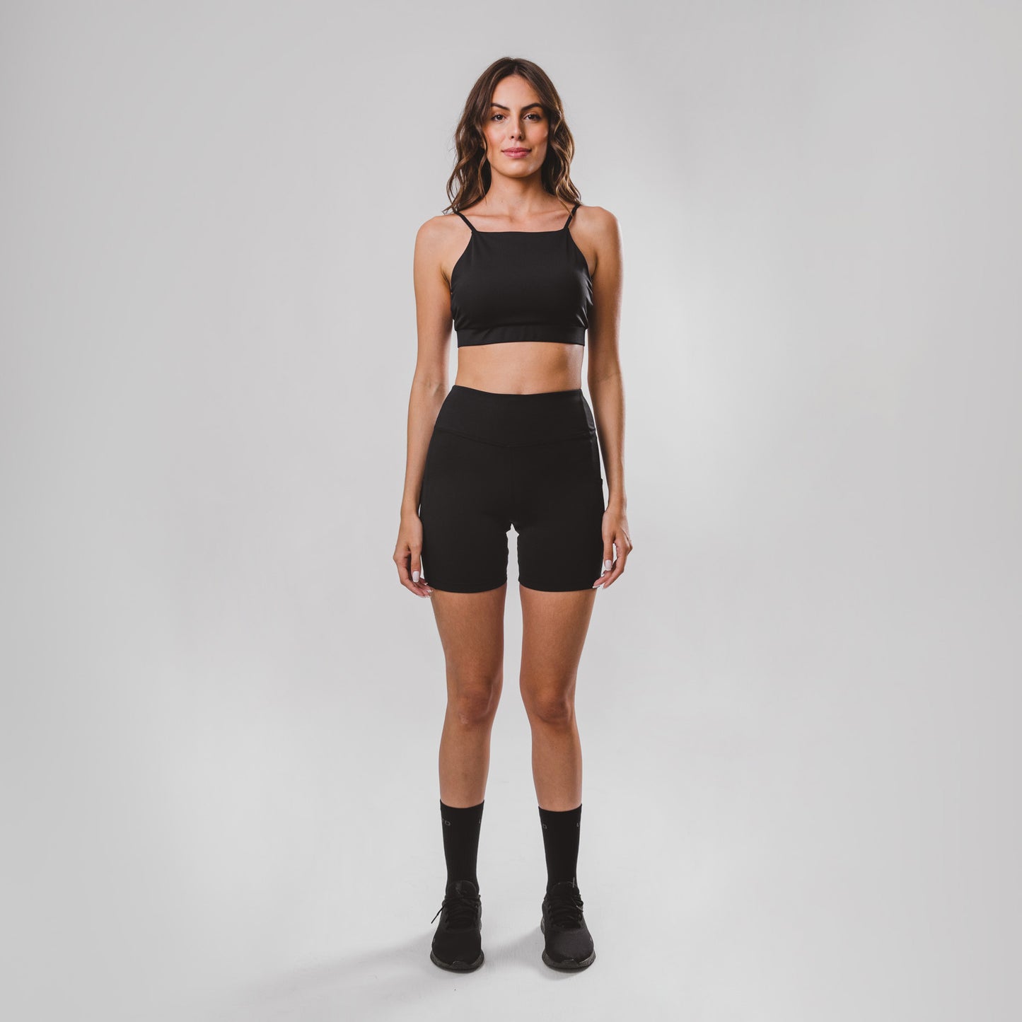 Shorts Hyper SidePocket cós-Alto Médio Charcoal