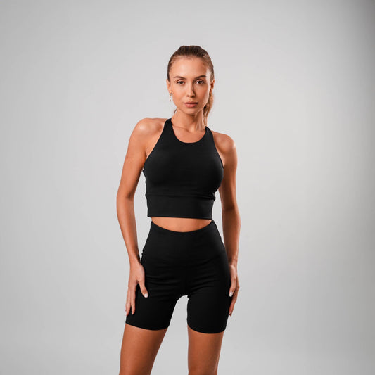 Shorts Basic Médio Charcoal