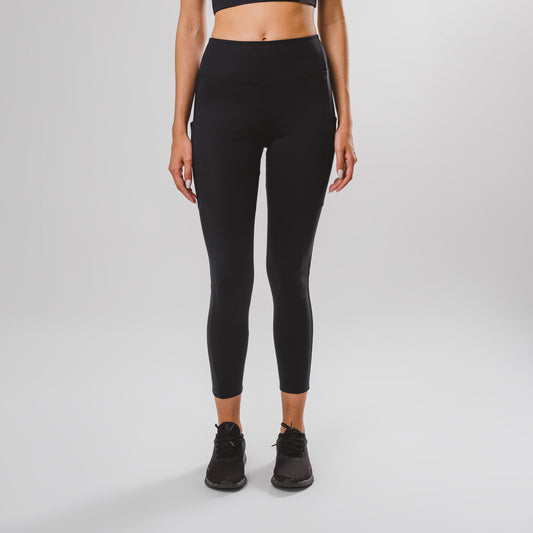 Legging Hyper SidePocket cós-Alto Charcoal