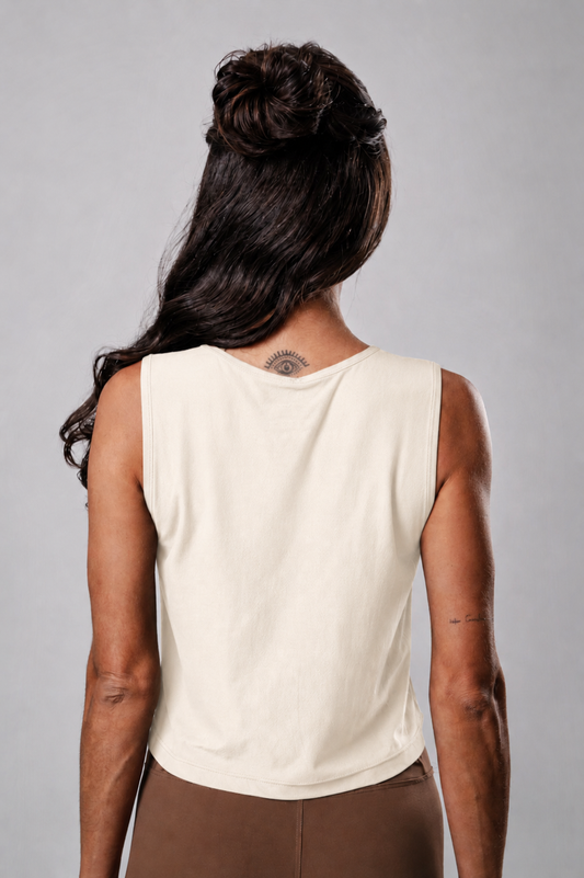 Regata Cropped Porus Off White