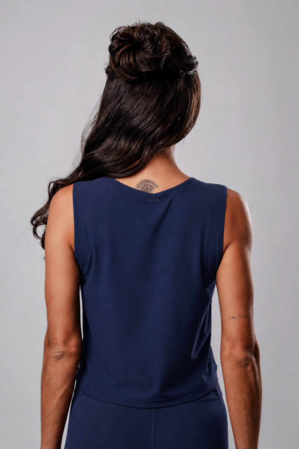 Regata Cropped Porus Navy Blue