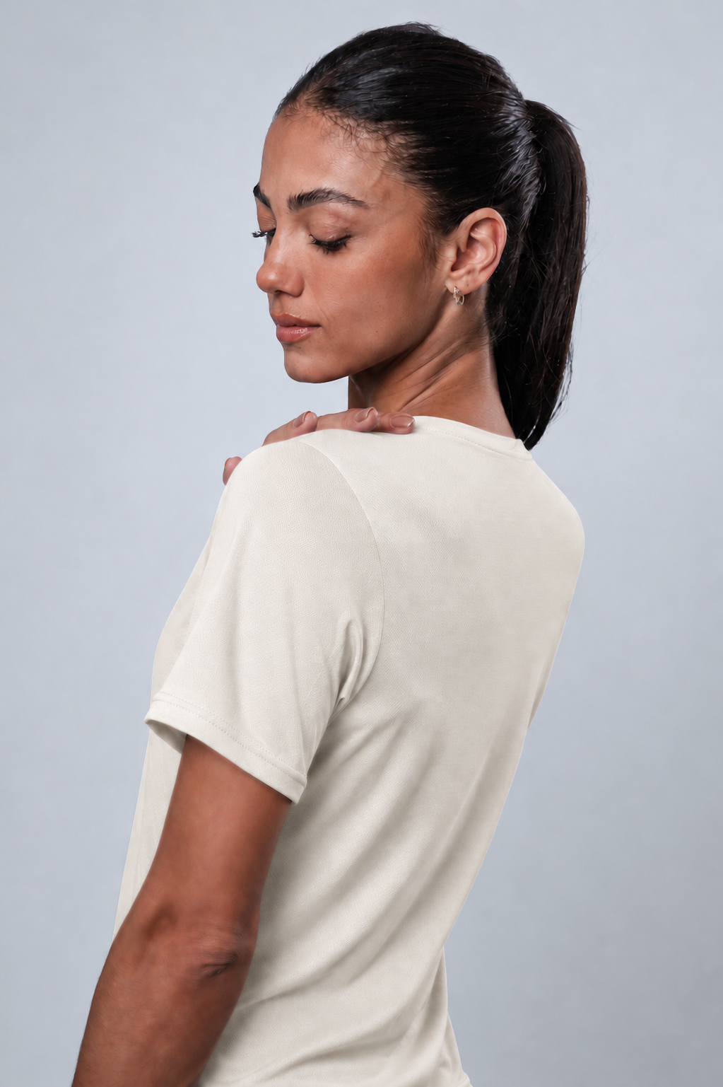 Camiseta Fem Porus Off White