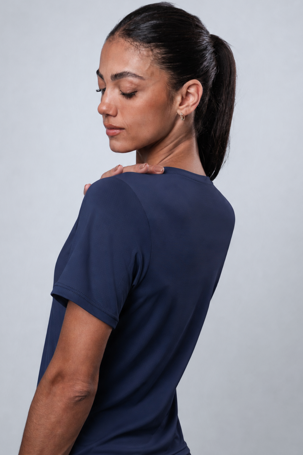 Camiseta Fem Porus Navy Blue