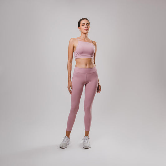 Legging Hyper SidePocket cós-Baixo Classy Rose
