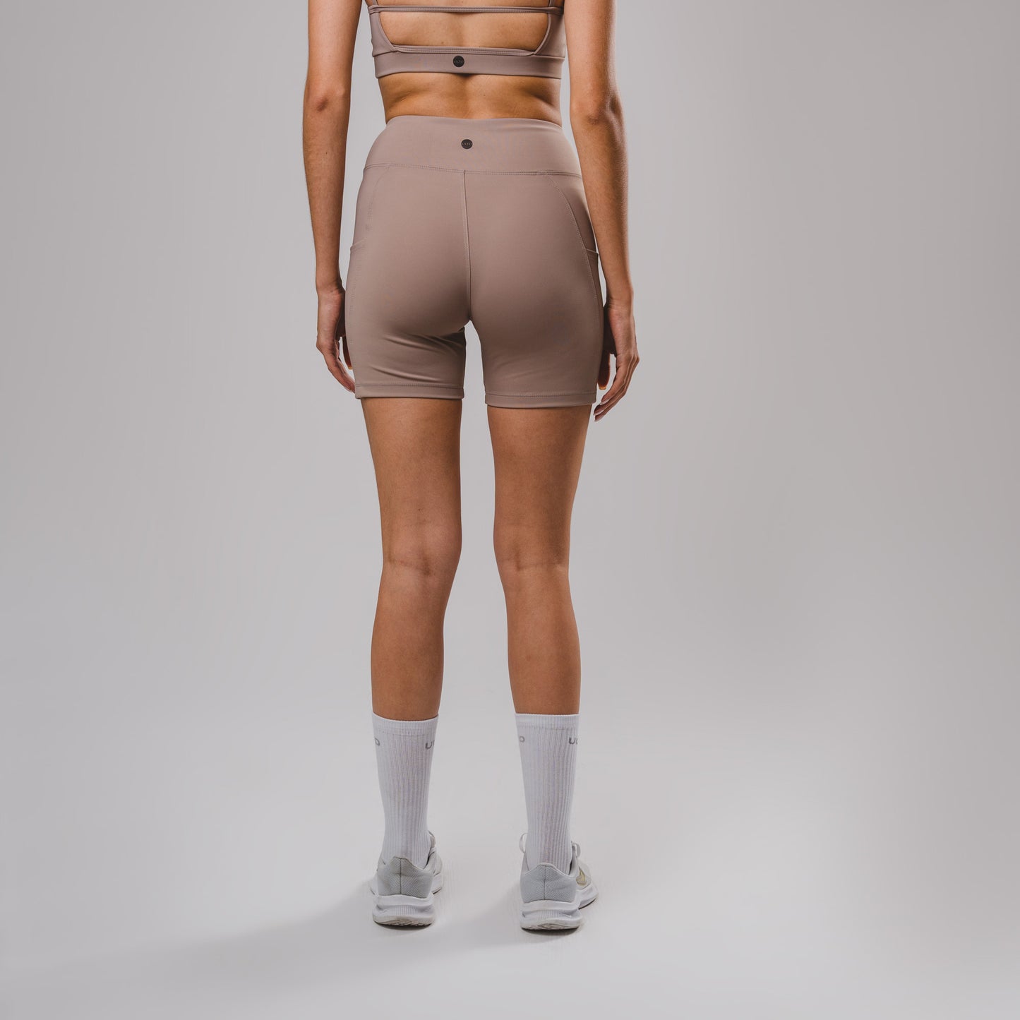 Shorts Hyper SidePocket cós-Alto Médio Cream