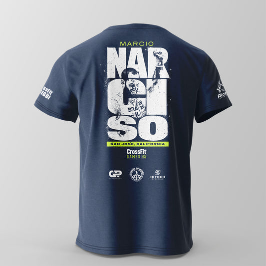 PRÉ-VENDA - Camiseta Road to the Games Narciso 2026 Marinho