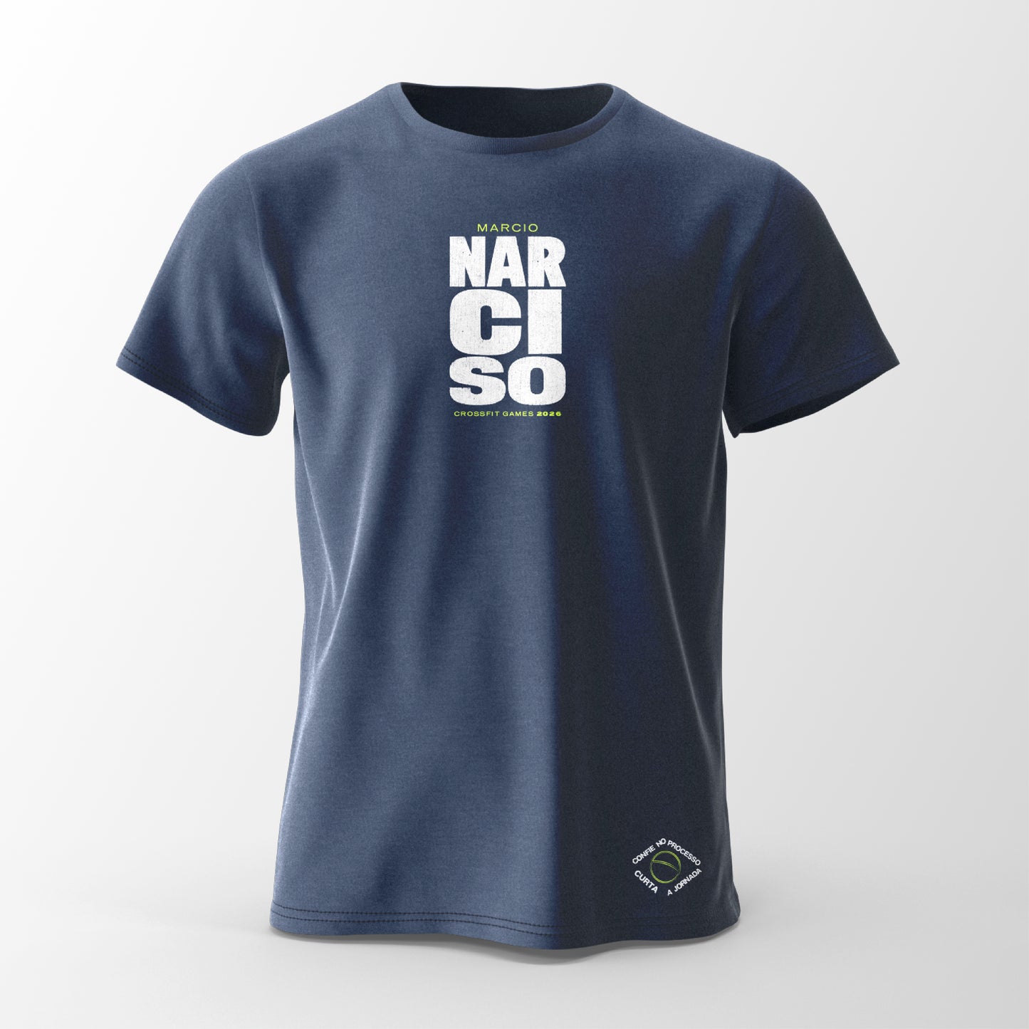 PRÉ-VENDA - Camiseta Road to the Games Narciso 2026 Marinho