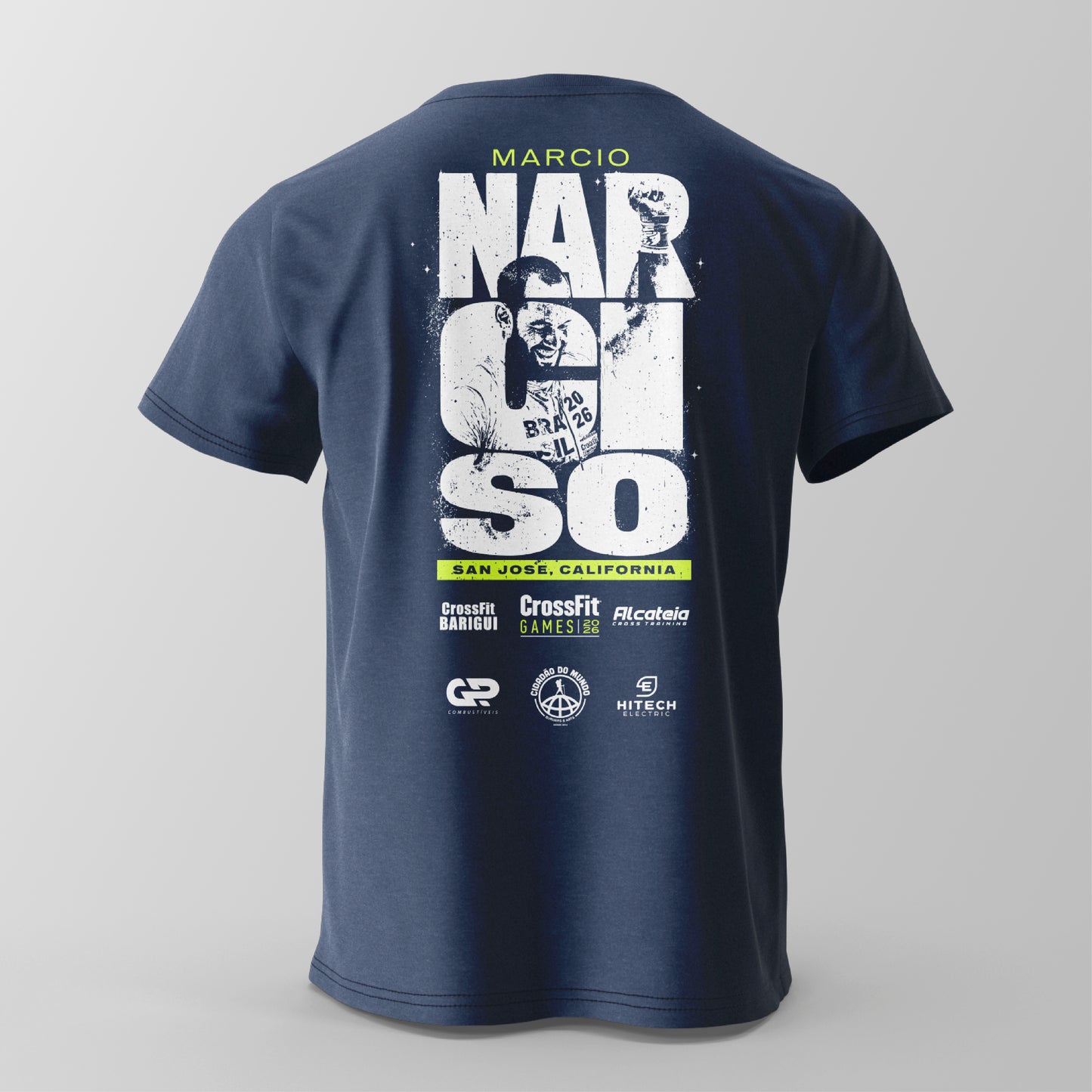 PRÉ-VENDA - Camiseta Road to the Games Narciso 2026 Marinho