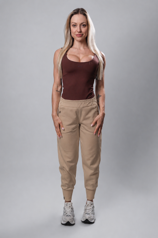 Calça Fem Confy Capuccino