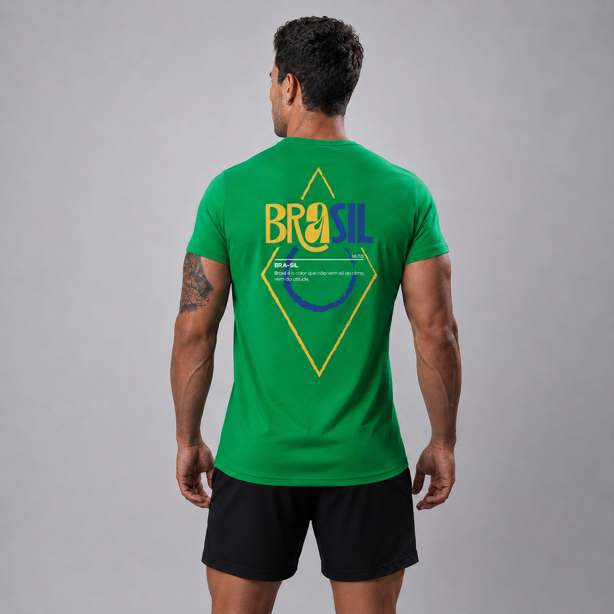 Camiseta Ultracool Brasil Verde