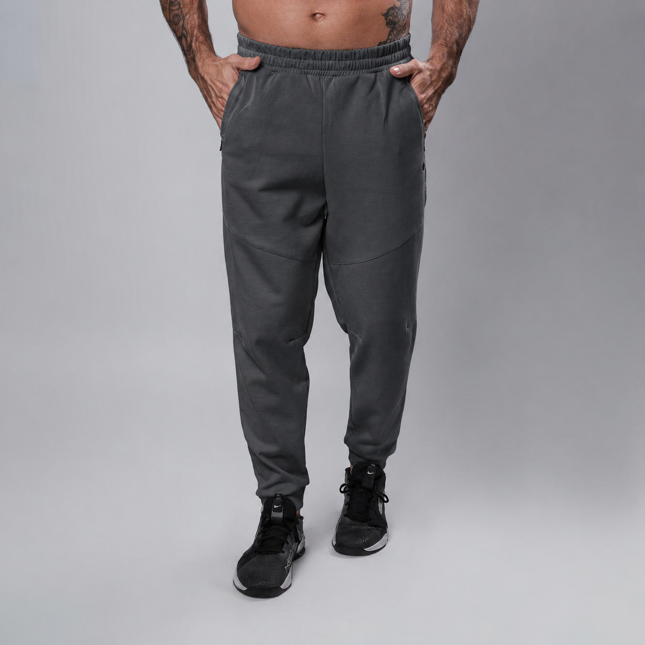 Calça Masc Confort Gray