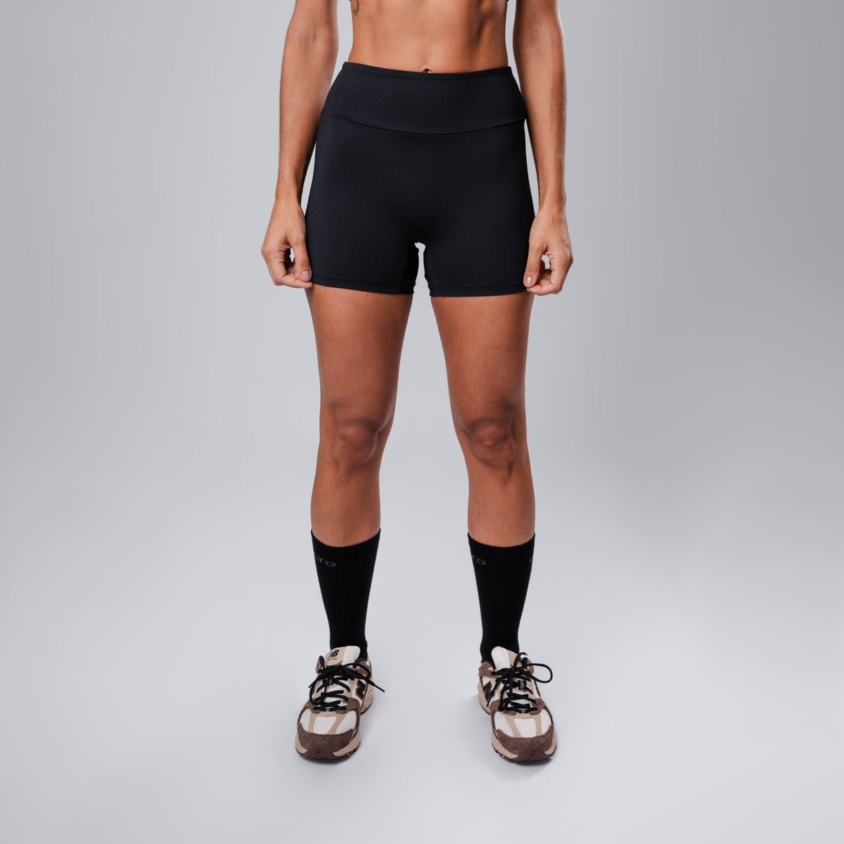 Shorts Fly cós-Alto Charcoal