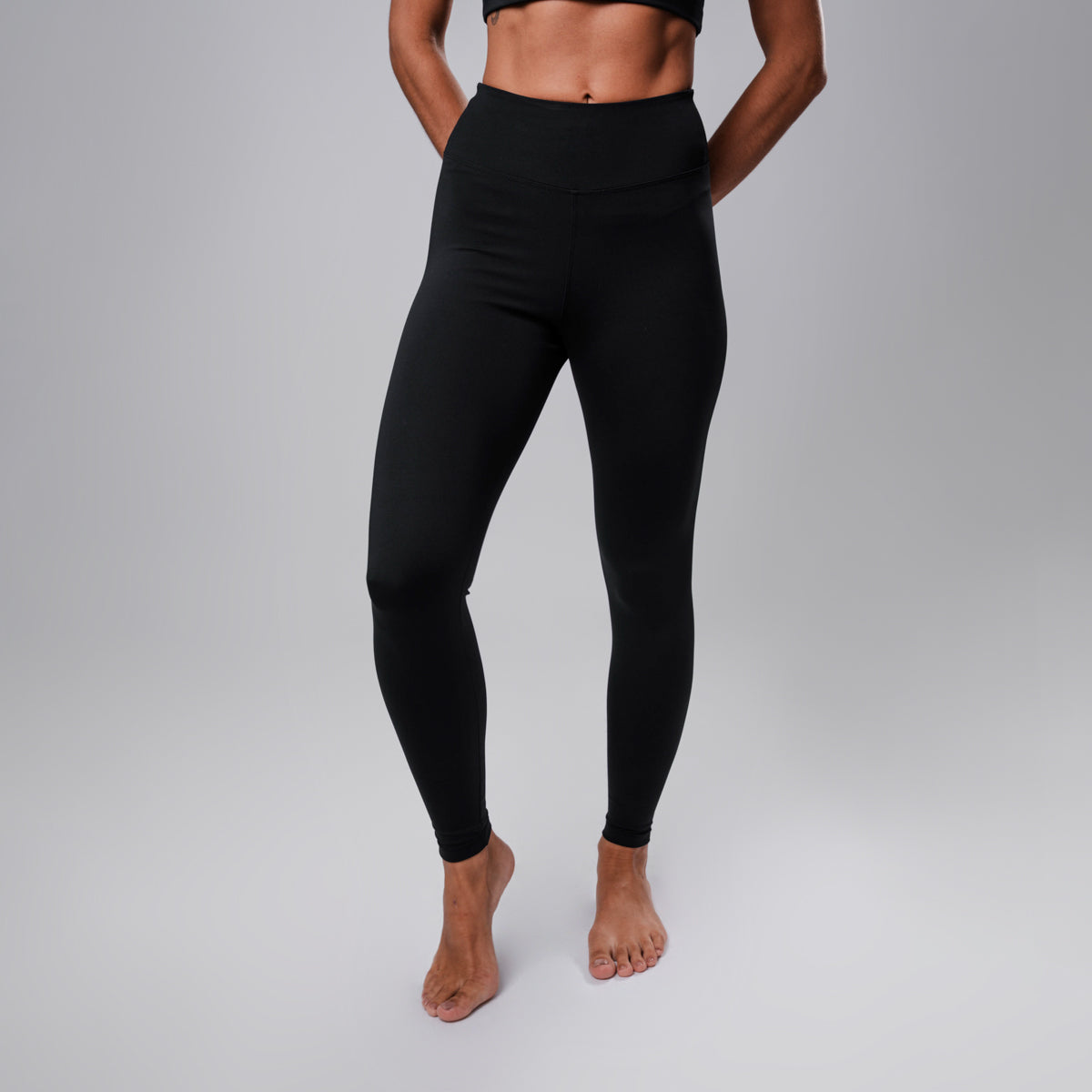 Legging Hyper Essential cós-Alto Charcoal