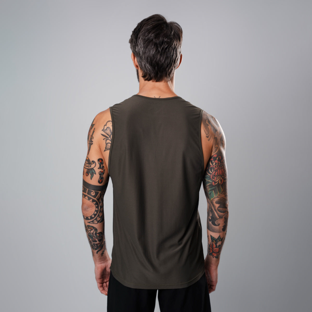 Regata Ultracool Men Tank Olive Green