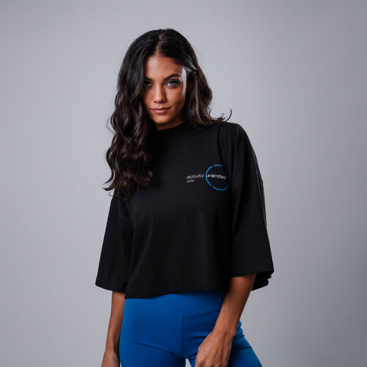 Cropped Over Conforto Your-Body Black