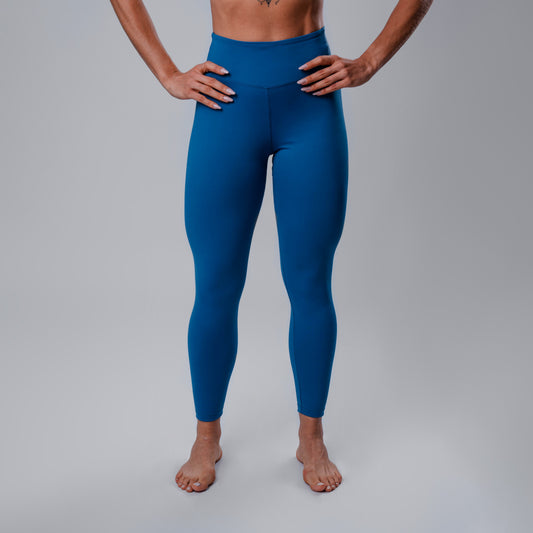 Legging Hyper Essential cós-Alto Marine