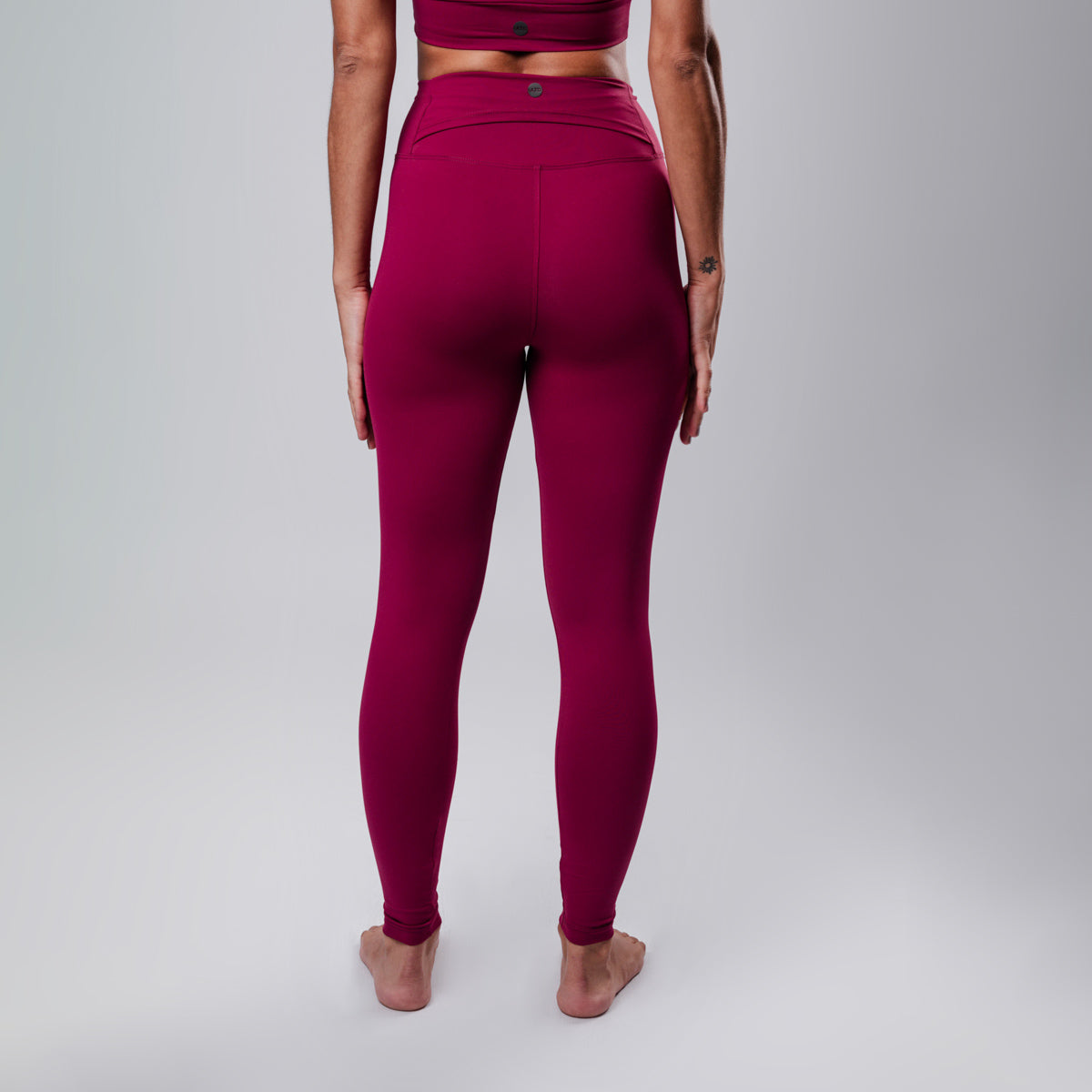 Legging Fly BackPocket cós-Alto Rosa Boheme