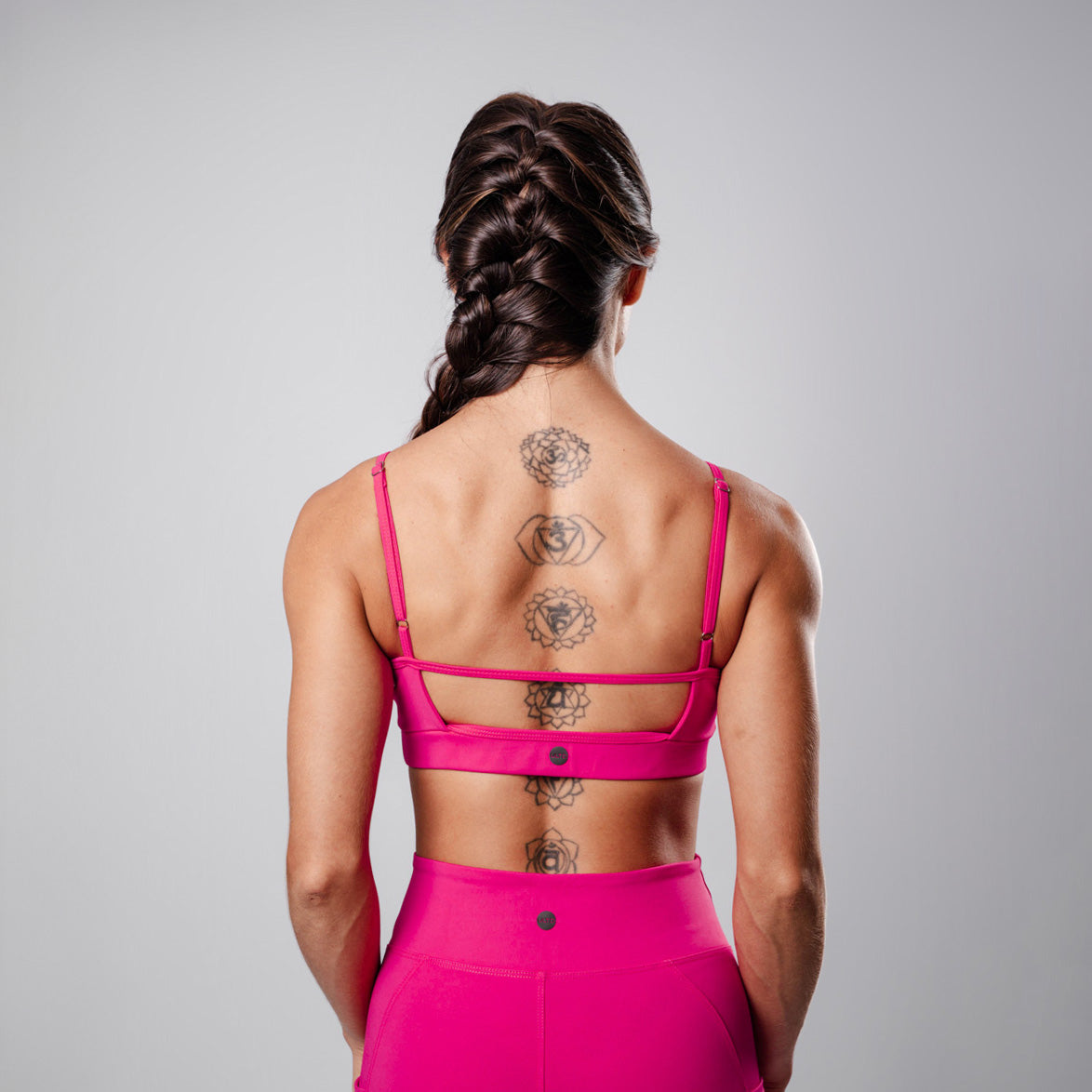 Top Hyper Viés Costas Hot Pink