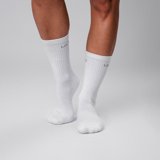 Meia Unisex Cano Médio ULTD Branca