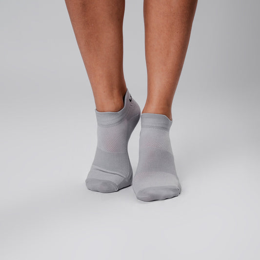 Meia Cano Baixo Dry Cinza