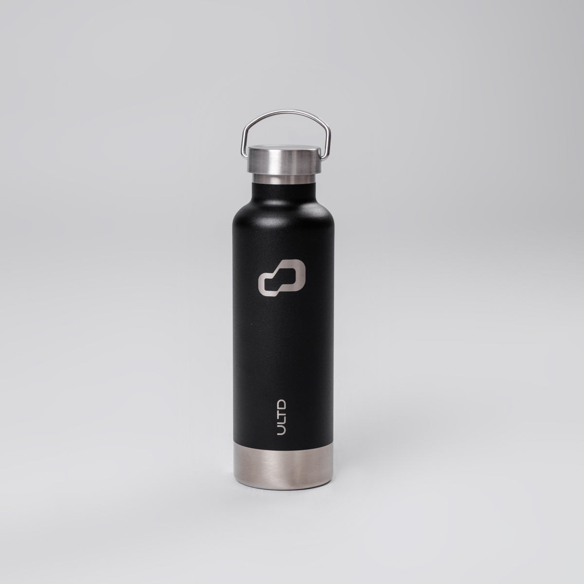 Garrafa Térmica Aço Inox First Preto ULTD