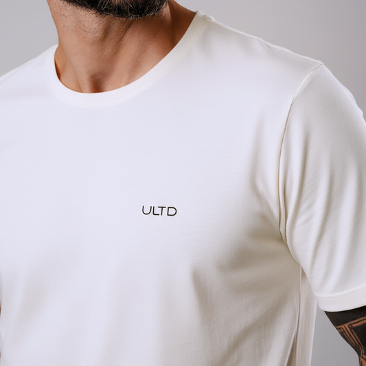 Camiseta Confort Essential Off White