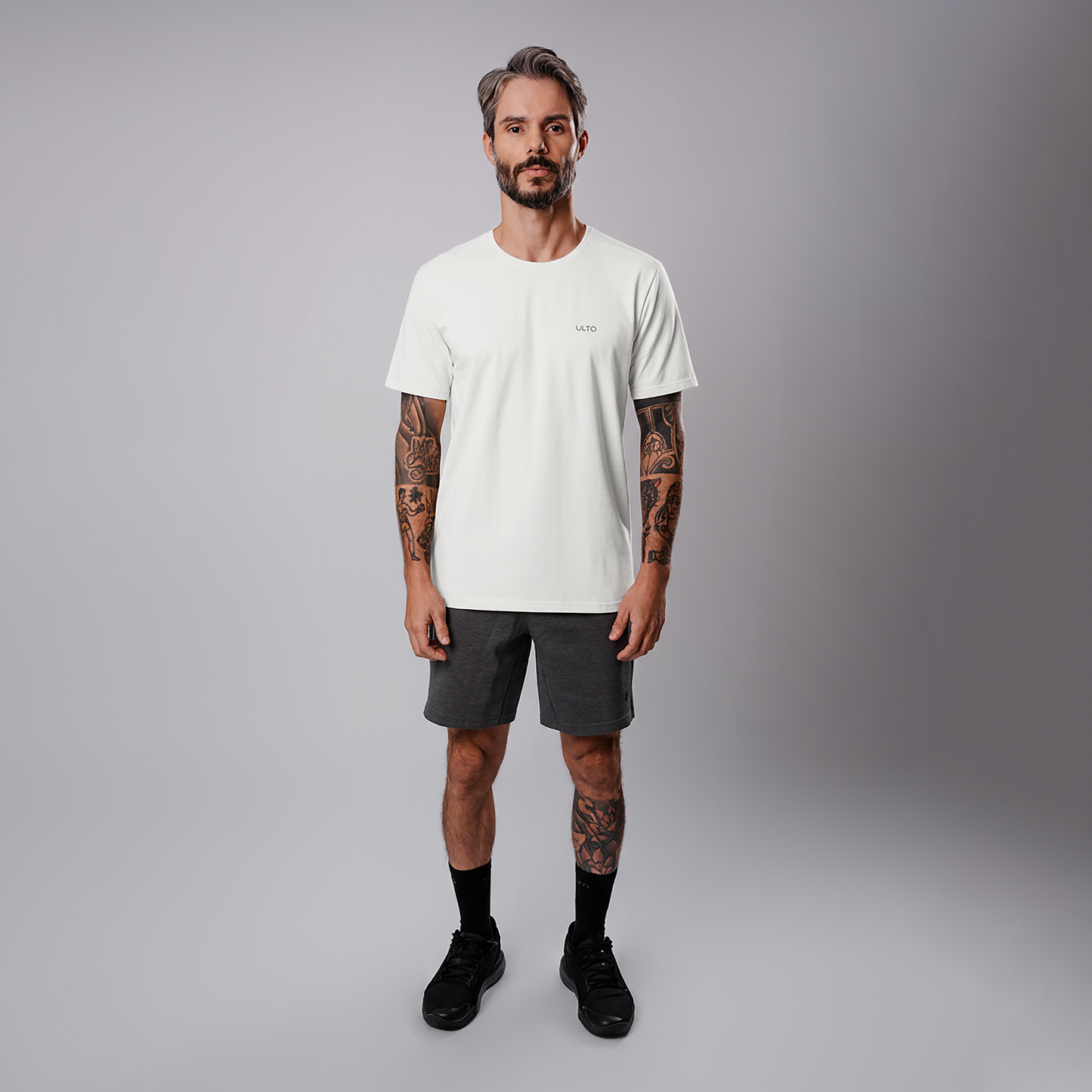 Camiseta Confort Essential Off White