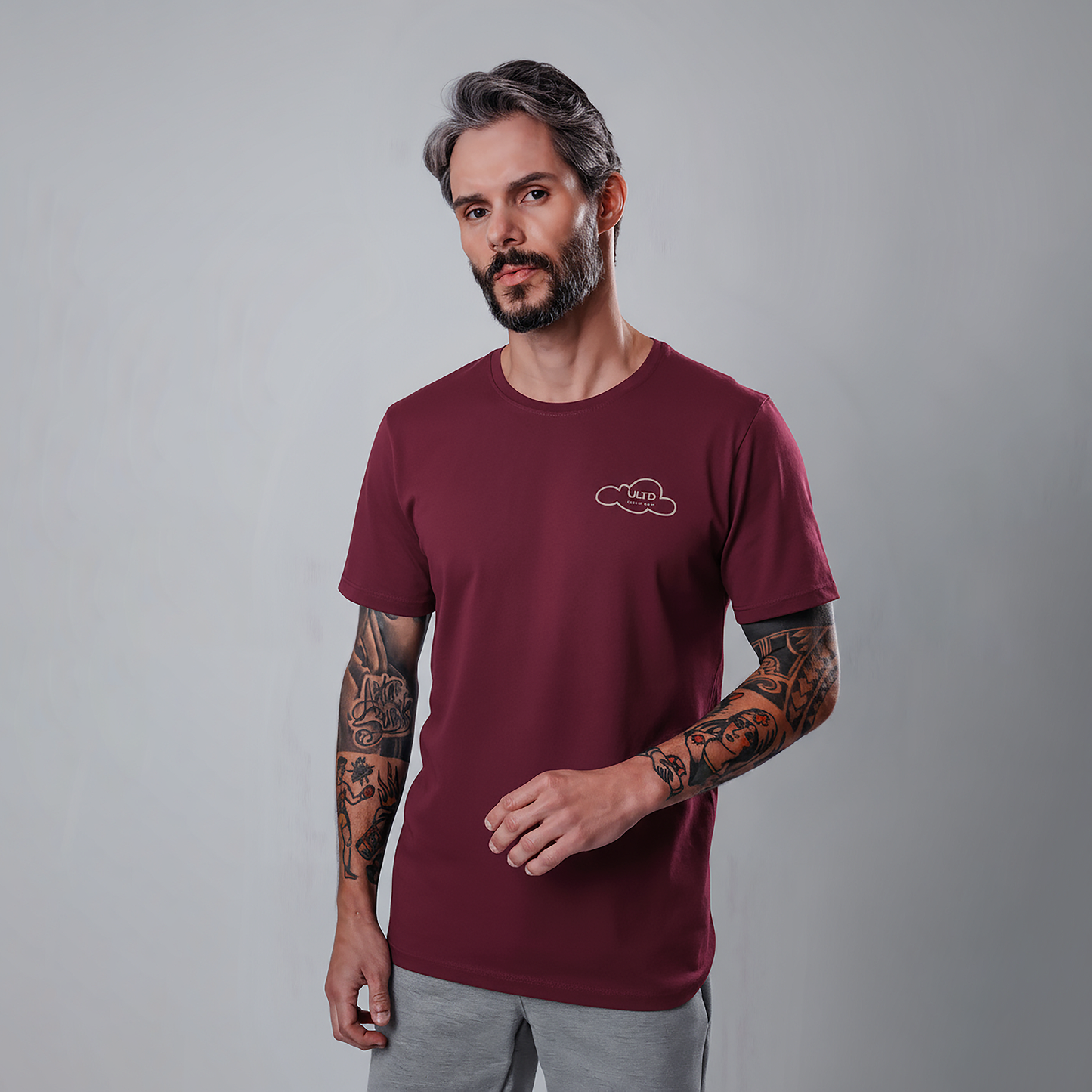 Camiseta Ultracool Head In The Clouds Wine