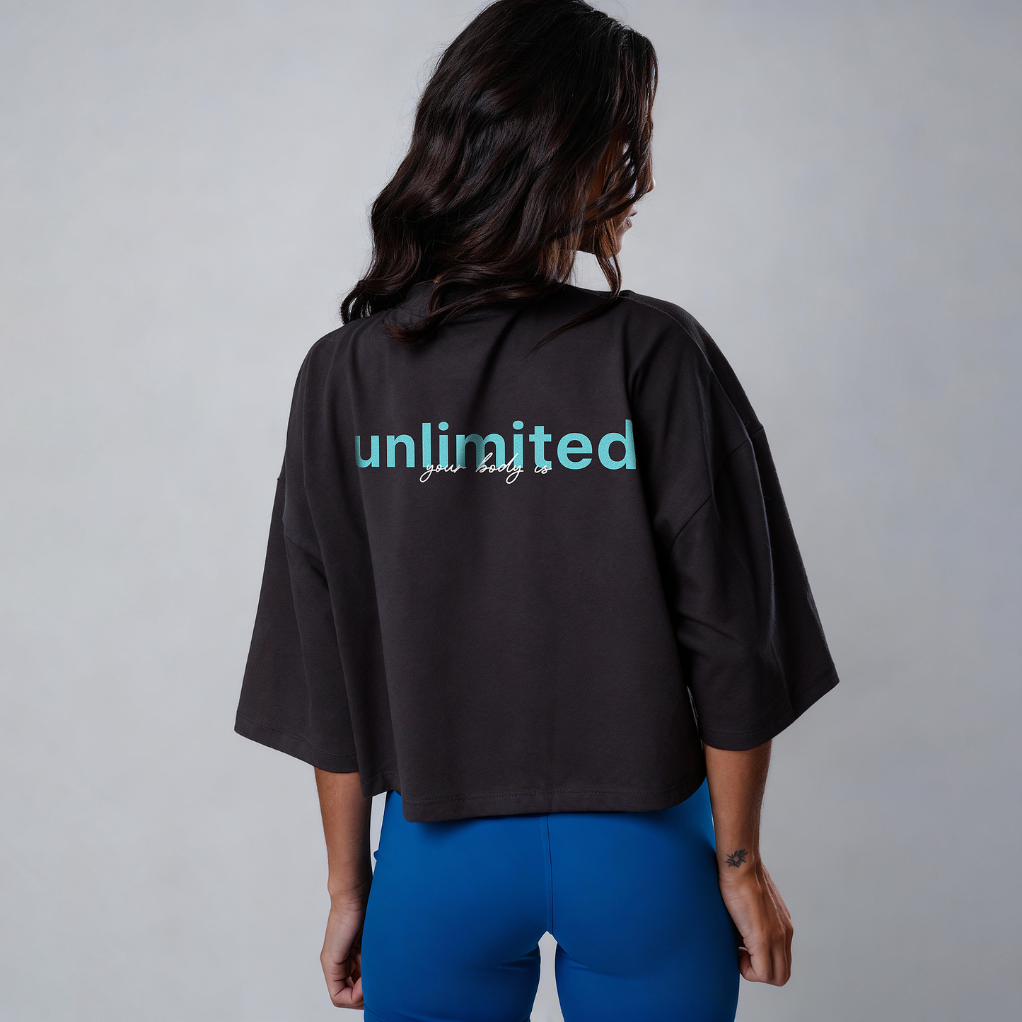 Cropped Over Conforto This Is Black