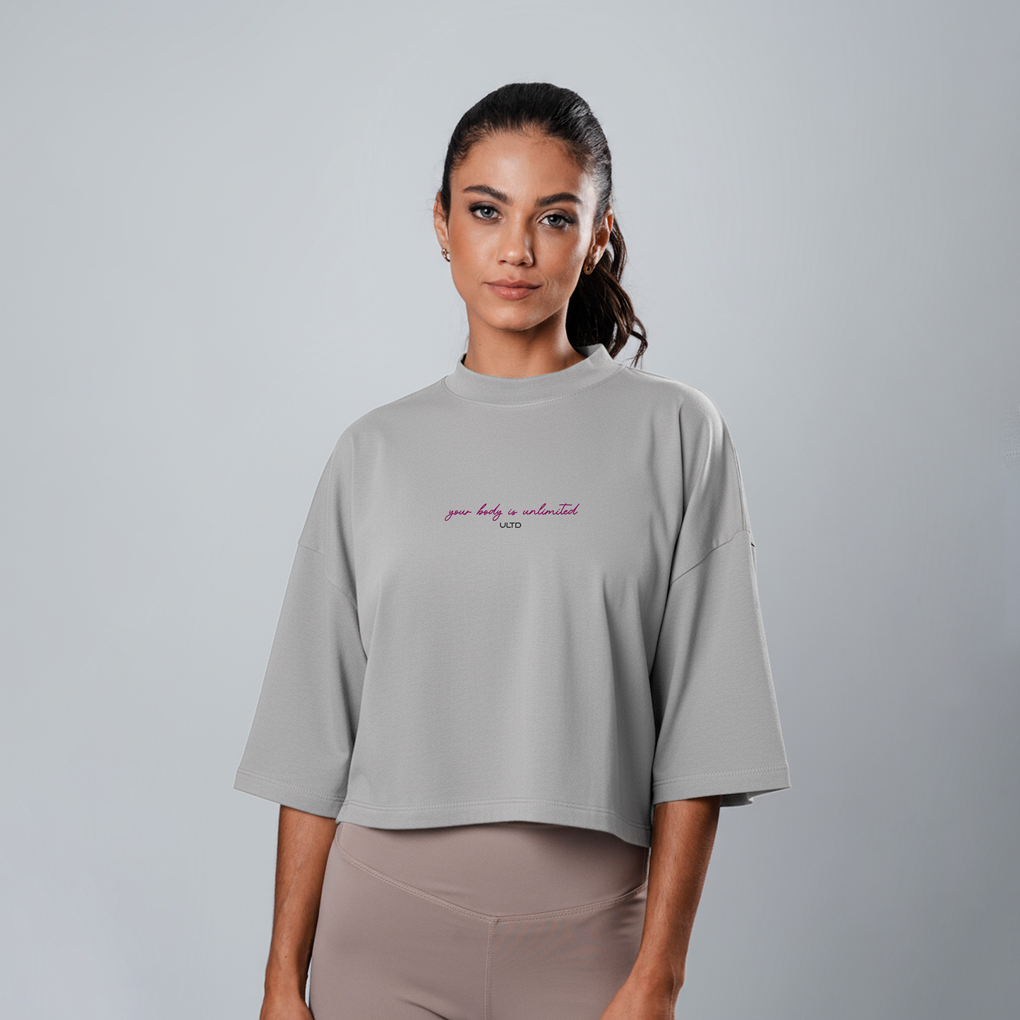 Cropped Over Conforto This Is Gray