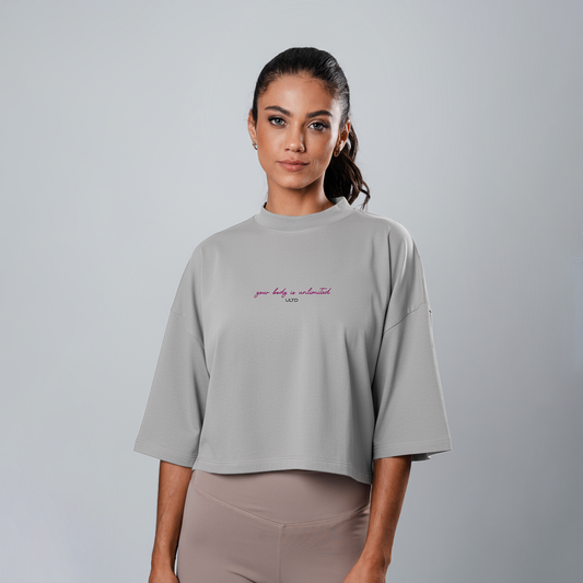 Cropped Over Conforto This Is Gray