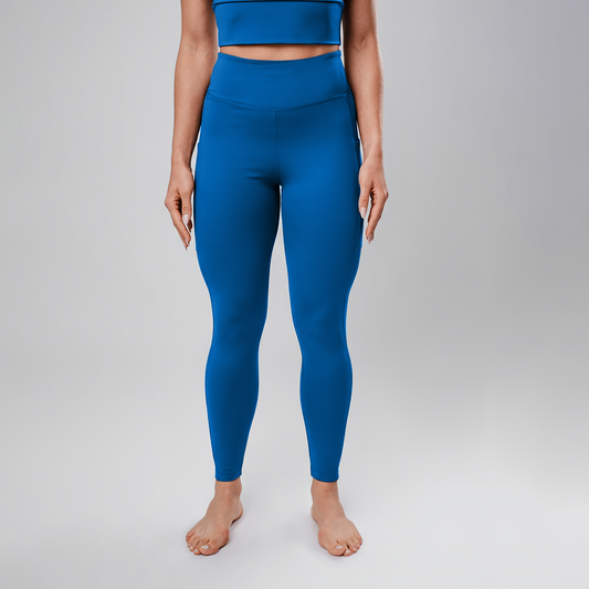 Legging Hyper SidePocket cós-Alto Marine